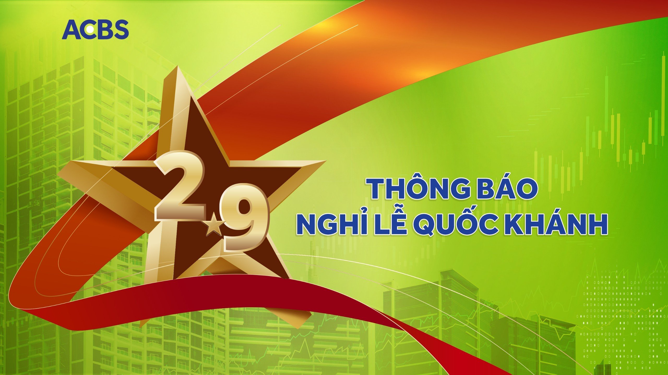 THÔNG BÁO NGHỈ LỄ QUỐC KHÁNH 2/9