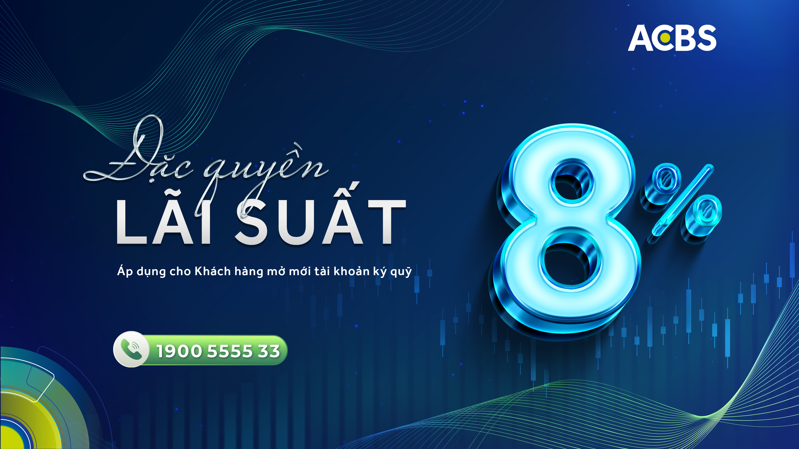 ĐẶC QUYỀN LÃI SUẤT 8%/NĂM