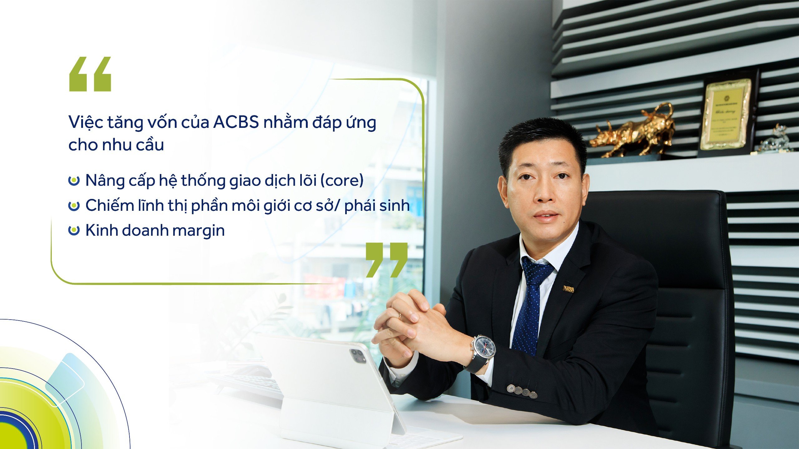 GHI NHẬN LỢI NHUẬN 2023 TĂNG HƠN 4 LẦN, ACBS TIẾP TỤC TĂNG VỐN, ĐÓN ĐẦU CƠ HỘI 2024