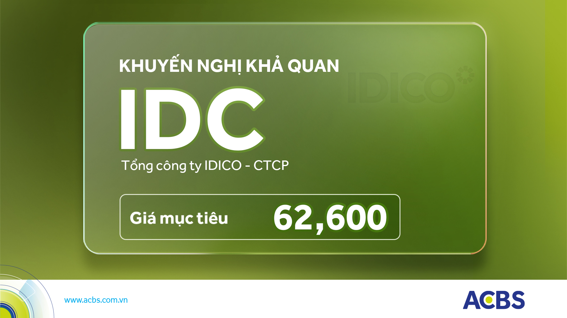 Cập nhật IDC – KHẢ QUAN