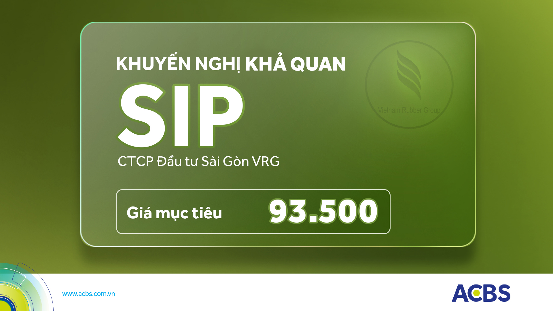 Cập nhật SIP – KHẢ QUAN