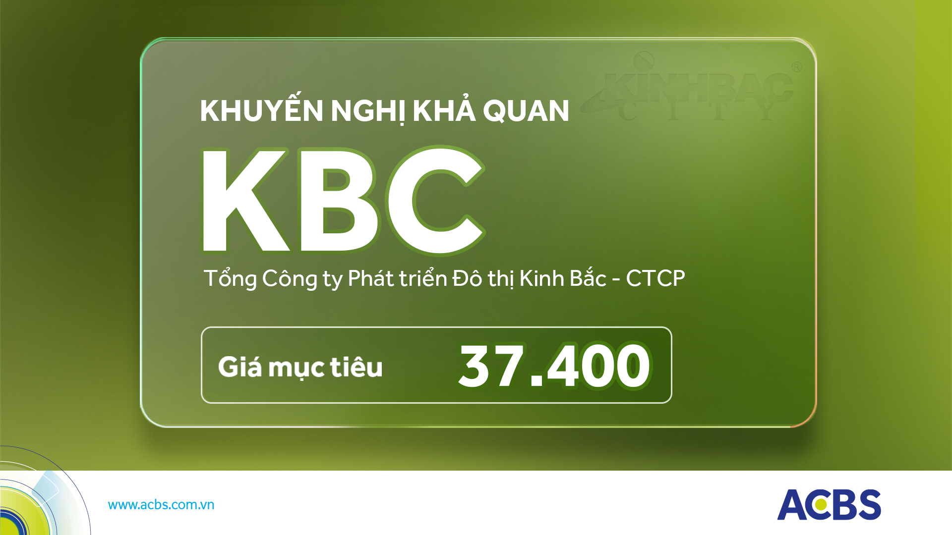 Cập nhật KBC – KHẢ QUAN