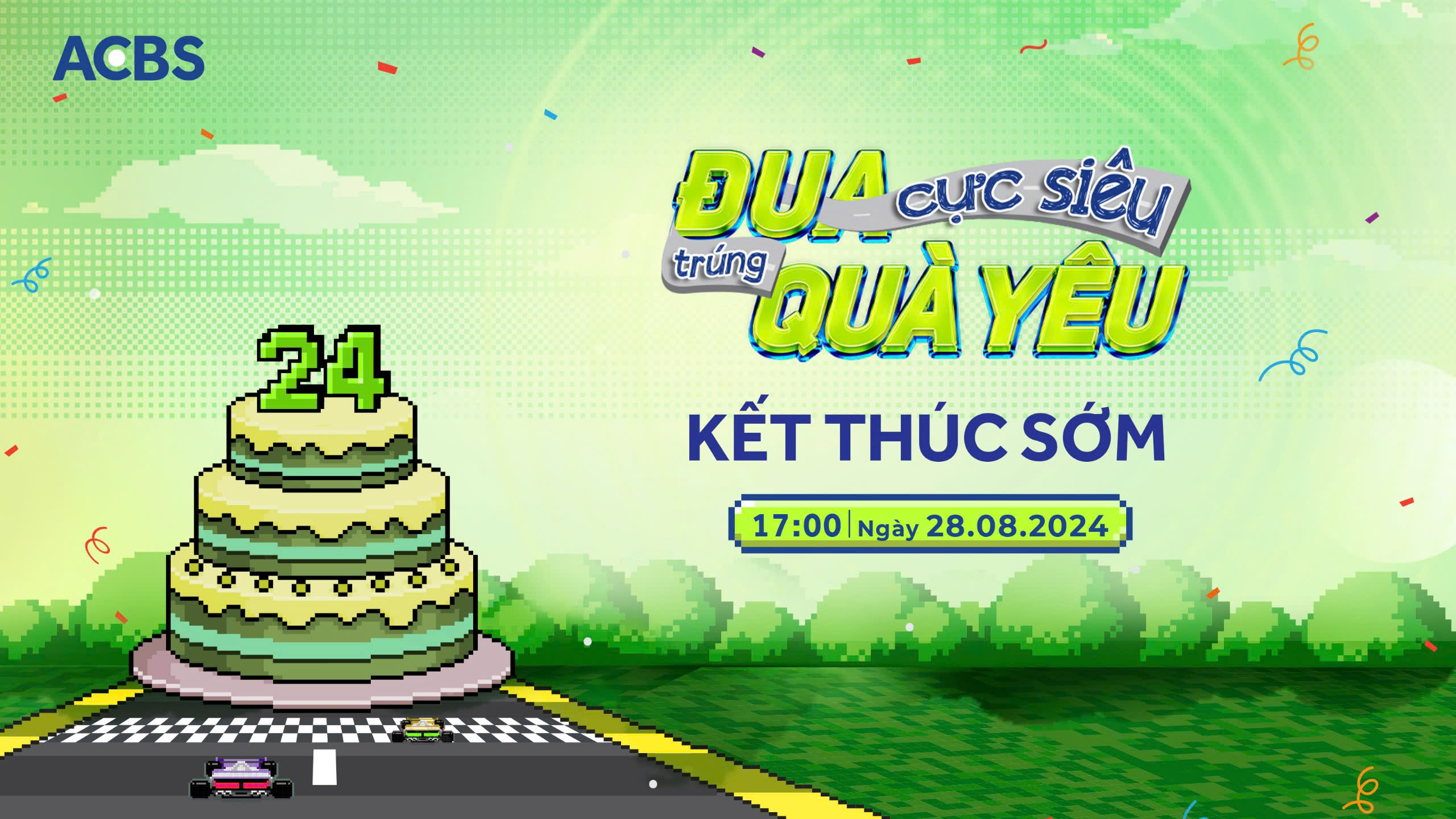 THÔNG BÁO KẾT THÚC SỚM CHƯƠNG TRÌNH KHUYẾN MÃI ĐUA CỰC SIÊU TRÚNG QUÀ YÊU