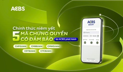 THÔNG BÁO CHÍNH THỨC NIÊM YẾT 5 MÃ CHỨNG QUYỀN CÓ BẢO ĐẢM TỪ NGÀY 19/1/2026