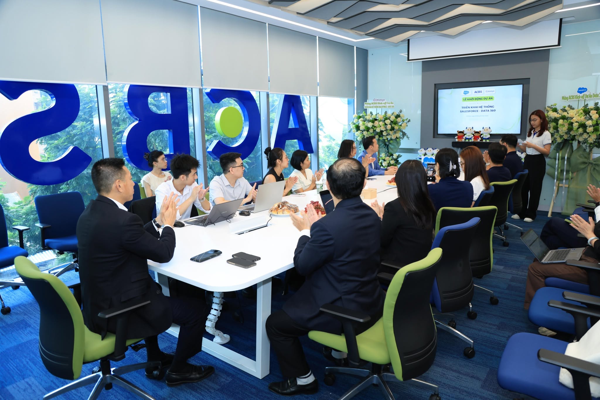 Gimasys và ACBS chính thức khởi động Dự án “Triển khai hệ thống Salesforce - Data 360” 