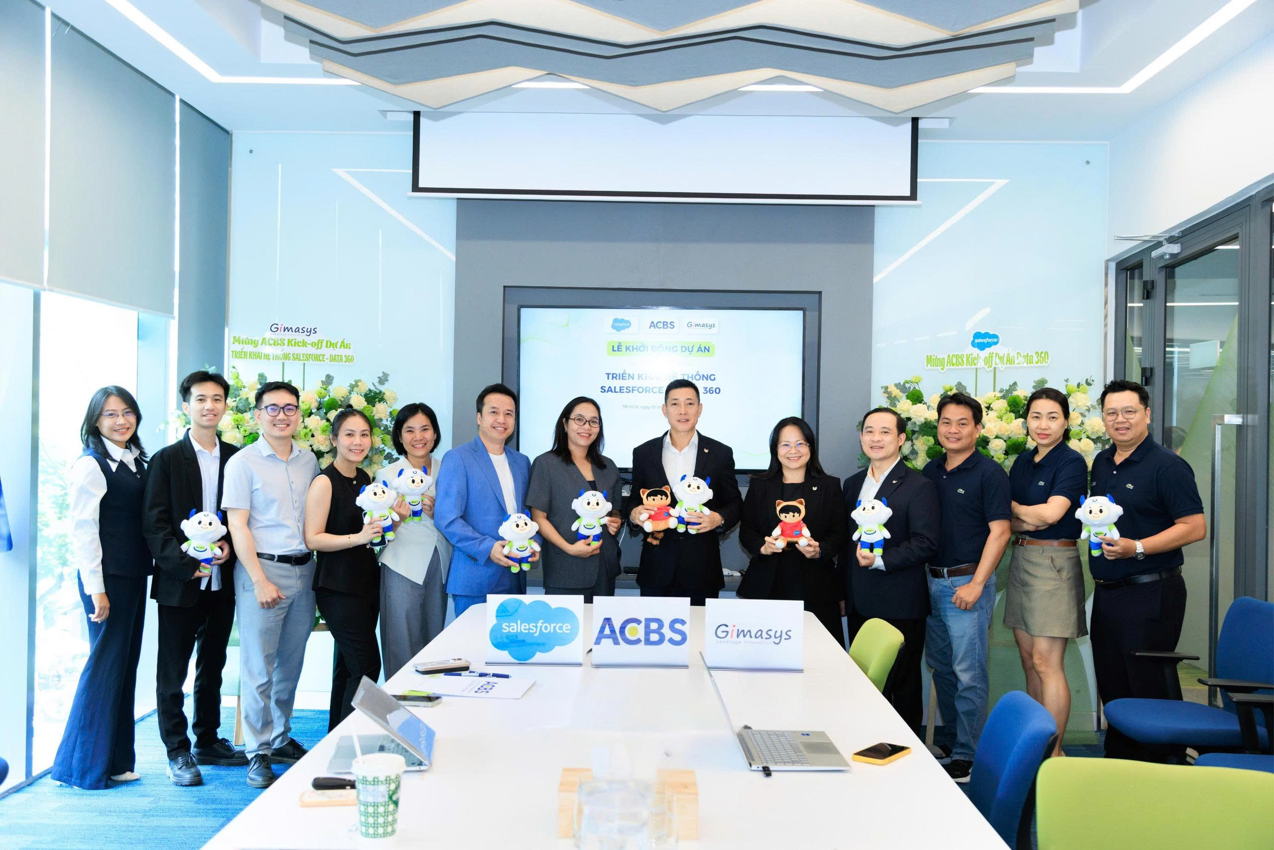 Gimasys và ACBS chính thức khởi động Dự án “Triển khai hệ thống Salesforce – Data 360” 