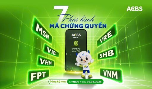 ACBS THÔNG BÁO PHÁT HÀNH CHỨNG QUYỀN ĐỢT 3 NĂM 2026