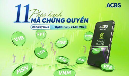ACBS THÔNG BÁO PHÁT HÀNH CHỨNG QUYỀN ĐỢT 4 NĂM 2026