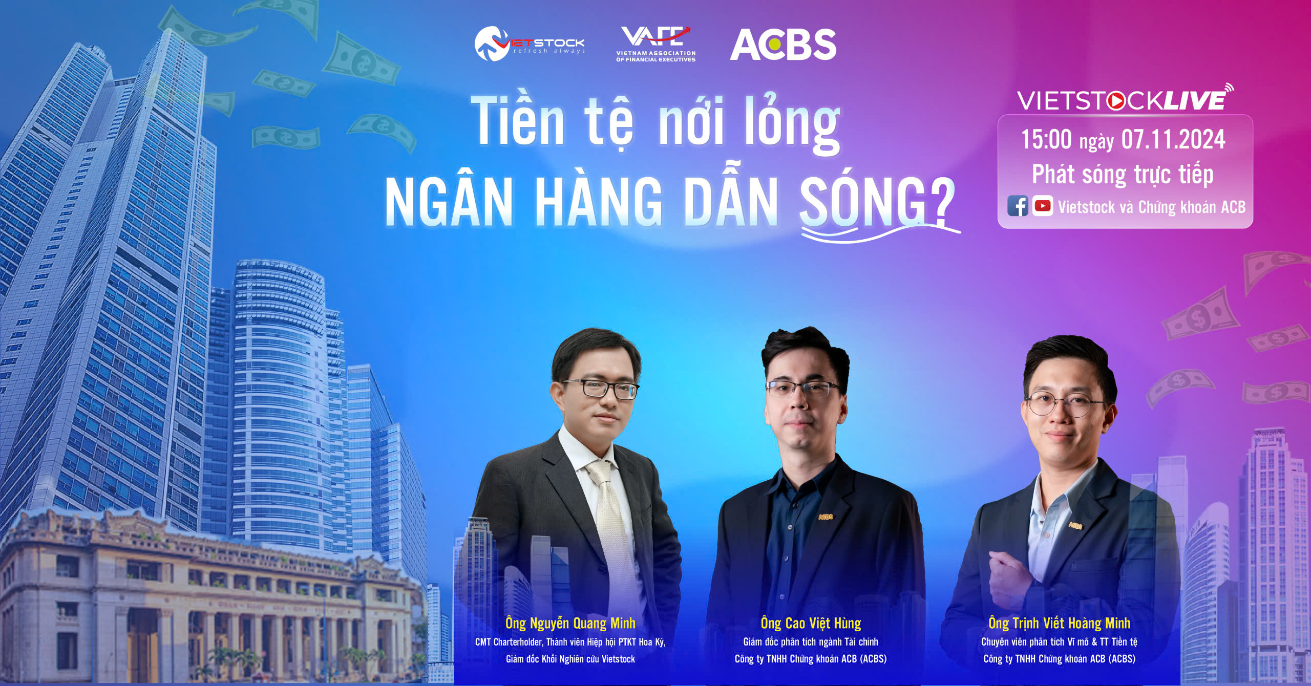 Tiền tệ nới lỏng, ngân hàng dẫn sóng