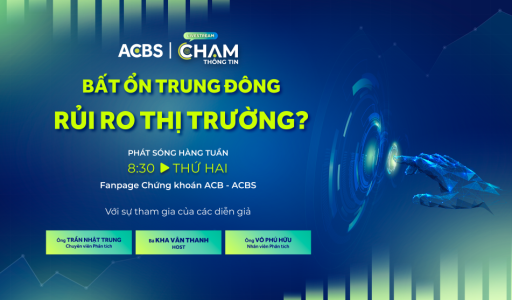 Chạm Thông Tin: BẤT ỔN TRUNG ĐÔNG, RỦI RO THỊ TRƯỜNG?