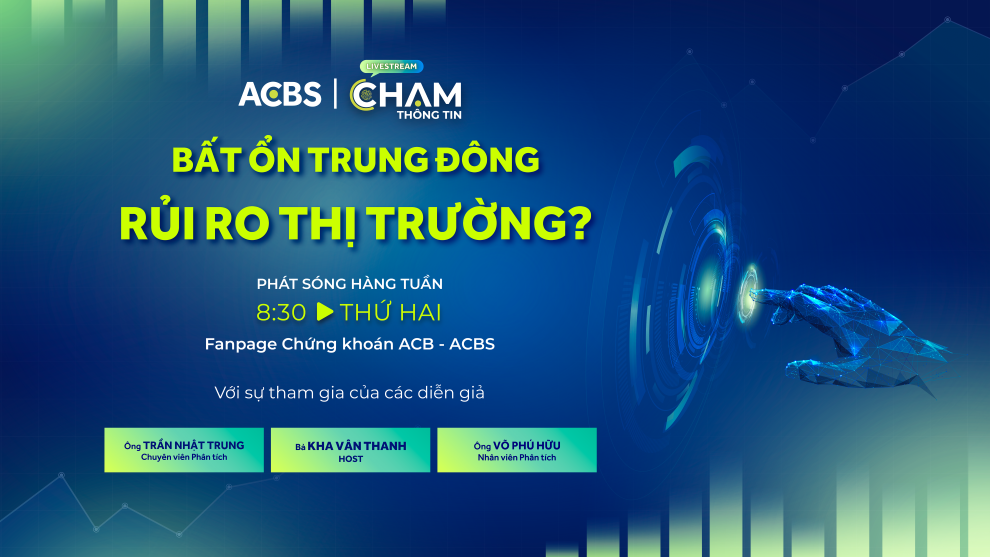 Chạm Thông Tin: BẤT ỔN TRUNG ĐÔNG, RỦI RO THỊ TRƯỜNG?